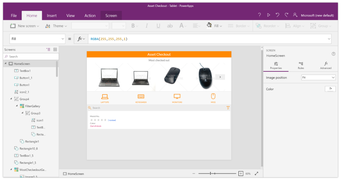 Building a Canvas App